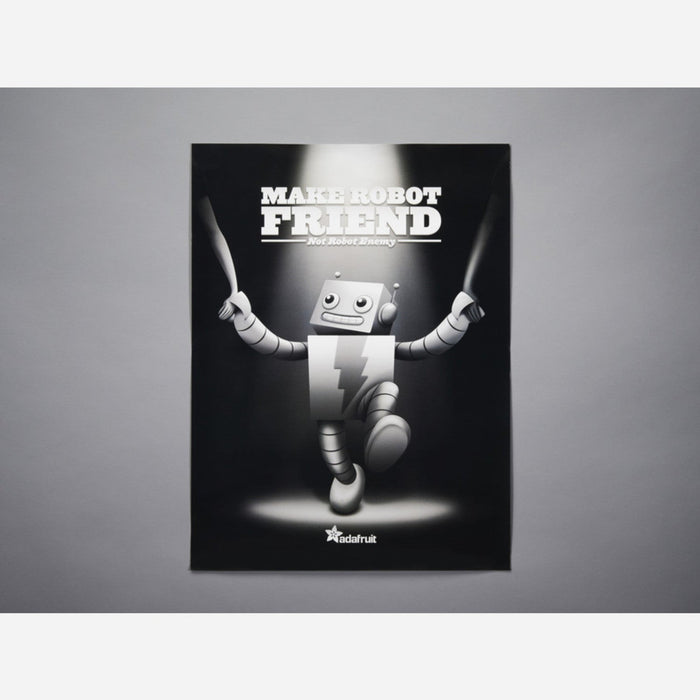 ADABOT Make Robot Friend Poster