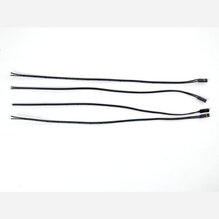 Pig-Tail Cables - 0.1 2-pin - 4 Pack