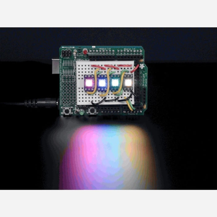 APA102 5050 RGB LED w/ Integrated Driver Chip - 10 Pack [APA102C]