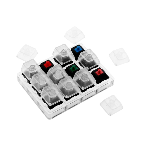 Mechanical Keyboard Switches Tester Collection - 12 switch
