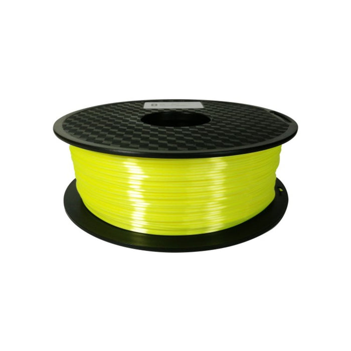 Silk-Like PLA Filament 1.75mm, 1Kg Roll - Yellow