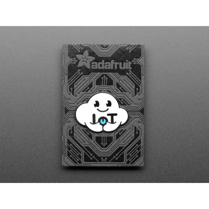 Nimbus the Friendly Cloud Entity - Limited Edition Enamel Pin