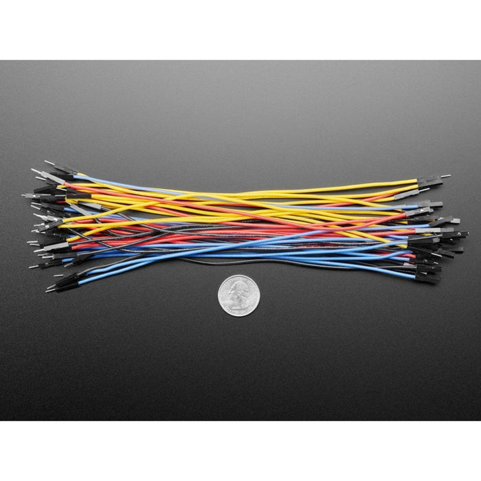 Premium Silicone Covered Extension Jumper Wires - 200mm x 40