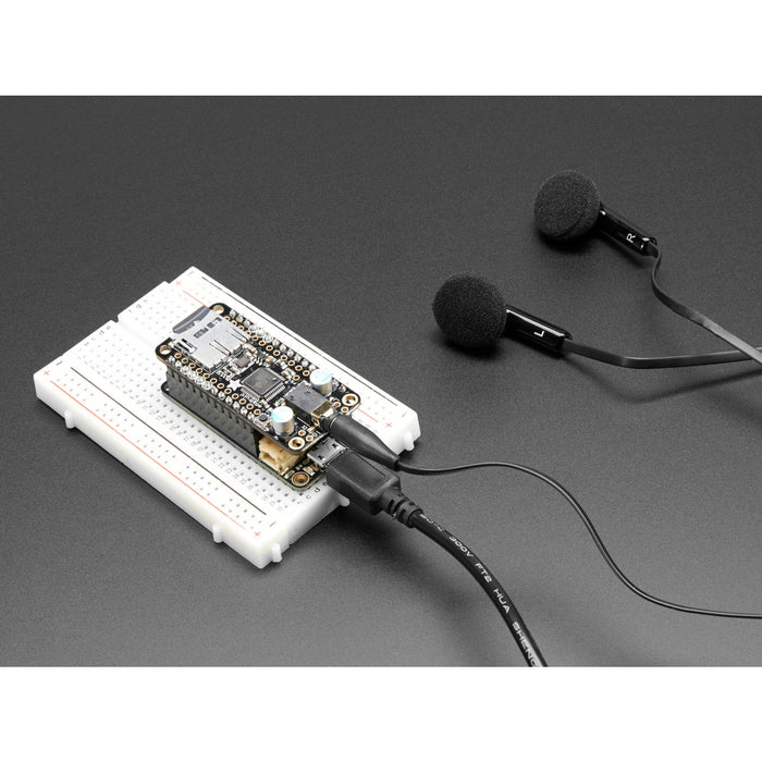 Adafruit Music Maker FeatherWing - MP3 OGG WAV MIDI Synth Player