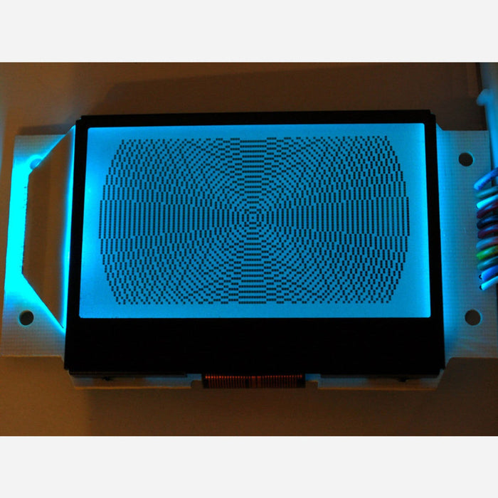 Graphic ST7565 Positive LCD (128x64) with RGB backlight + extras [ST7565]