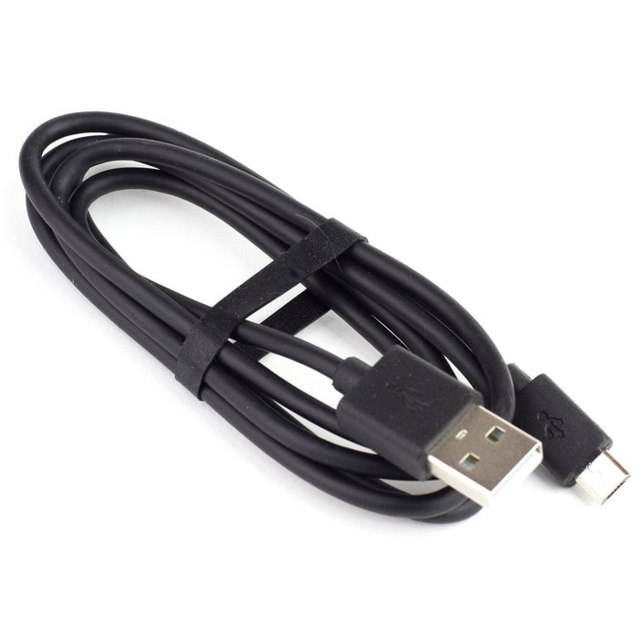 USB A to microB cable - Black - 25cm