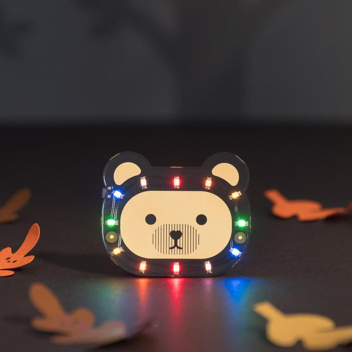 Bearables Bear LED Badge