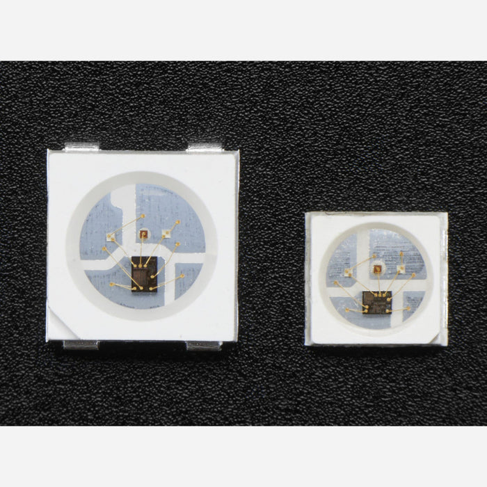 NeoPixel Mini 3535 RGB LEDs w/ Integrated Driver Chip - White [Pack of 10]