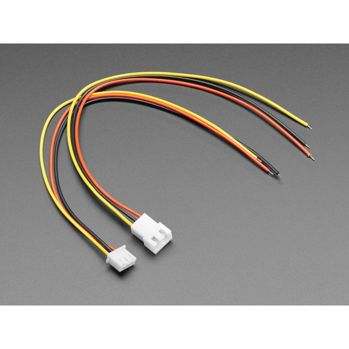 2.5mm Pitch 3-pin Cable Matching Pair - JST XH Compatible