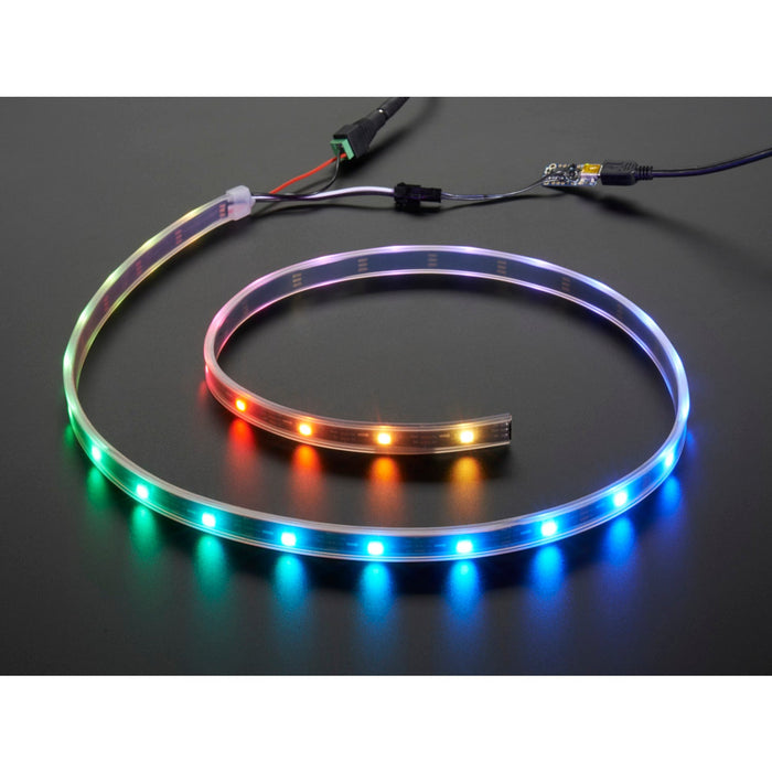 Adafruit NeoPixel LED Strip Starter Pack - 30 LED meter - Black