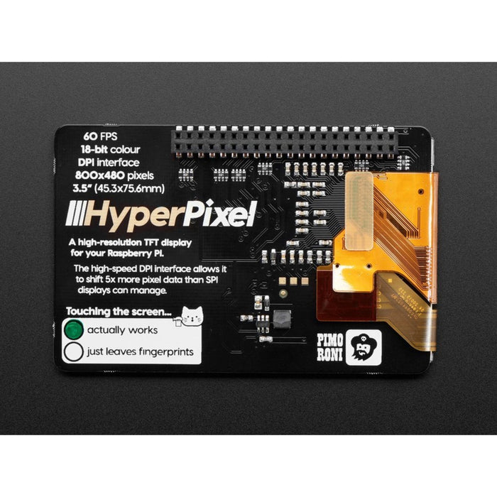 Pimoroni HyperPixel - 4.0" Hi-Res Display for Raspberry Pi
