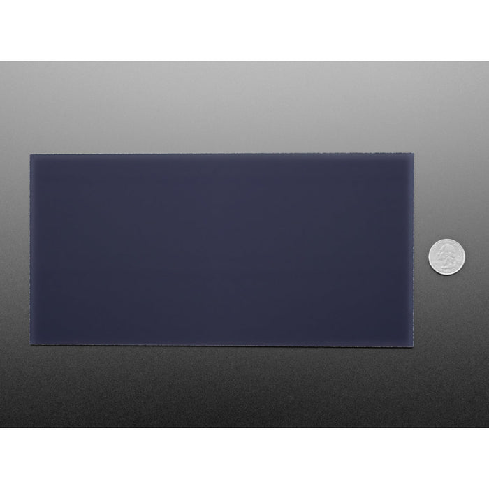 Black LED Diffusion Acrylic Panel - 10.2 x 5.1 - 0.1 / 2.6mm thick