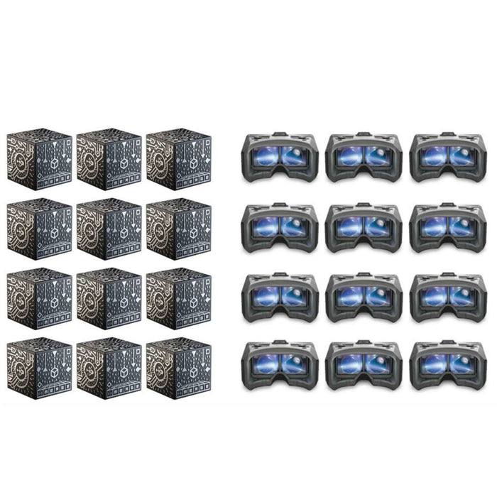 Merge VR Mobile AR/VR Headset  Merge Holographic Cube Bundle 12 Pack of each