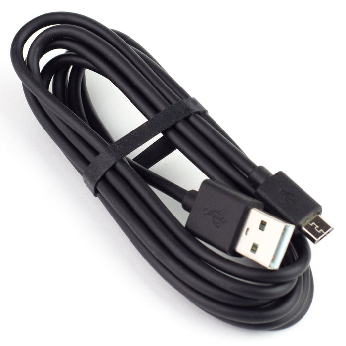 USB A to microB cable - Black - 2m