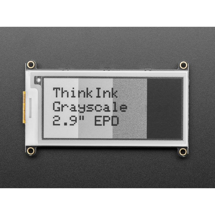 Adafruit 2.9 Grayscale eInk / ePaper Display FeatherWing - 4 Level Grayscale