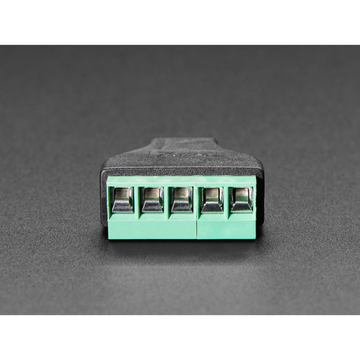 USB Mini B Female Socket to 5-pin Terminal Block