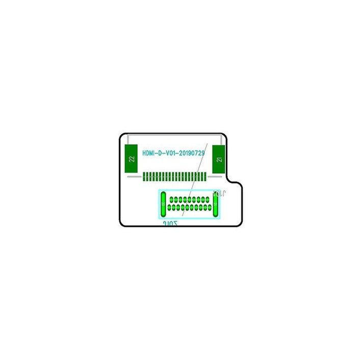 HDMI Connector for CrowPi with Raspberry Pi 4B