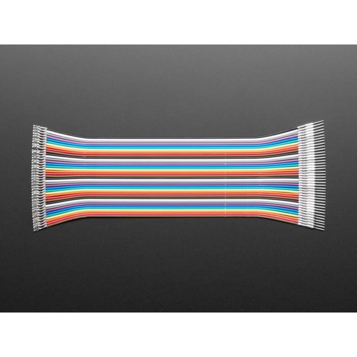 Premium Male/Female Raw Jumper Wires - 40 x 6