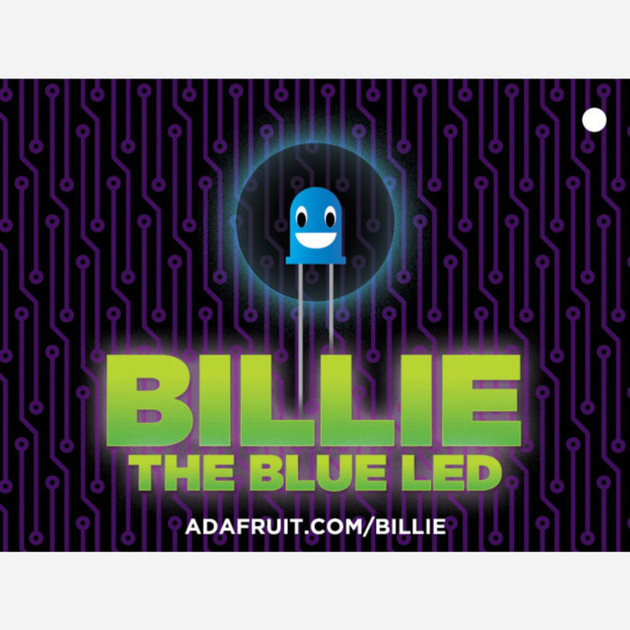 Billie the Blue LED - Circuit Playground Plushie