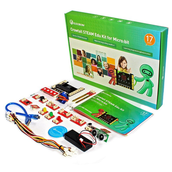 Crowtail STEAM Edu Kit for Micro:bit - without Micro:bit board