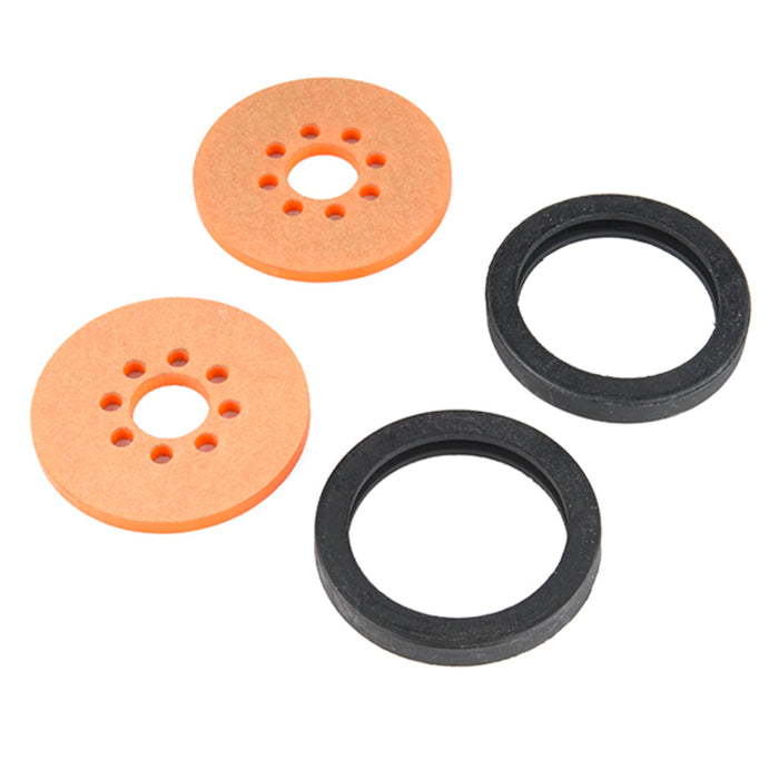 Precision Disc Wheel - 2 (Orange, 2 Pack)