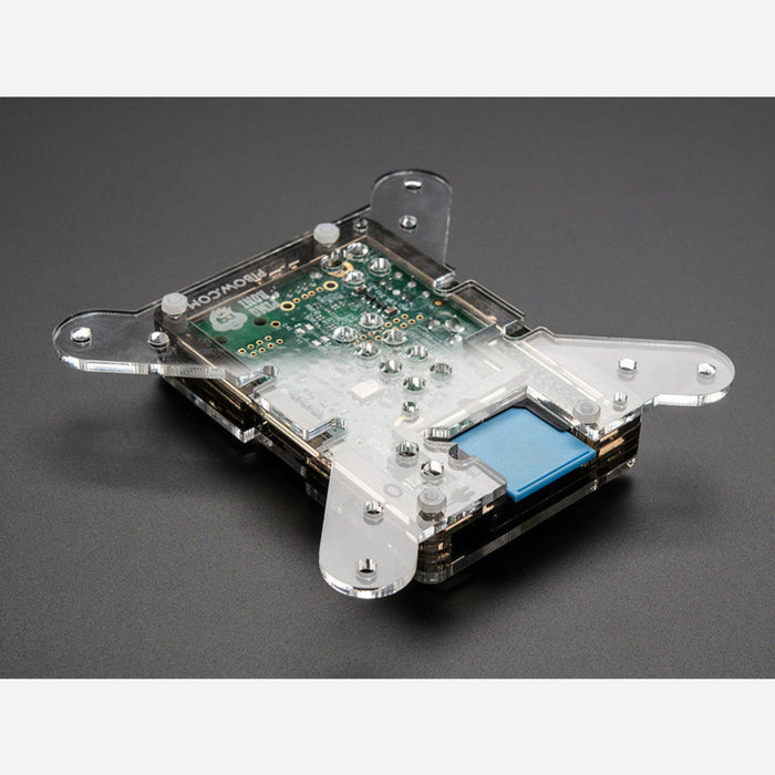 Blue Shortening microSD card adapter for Raspberry Pi  Macbooks