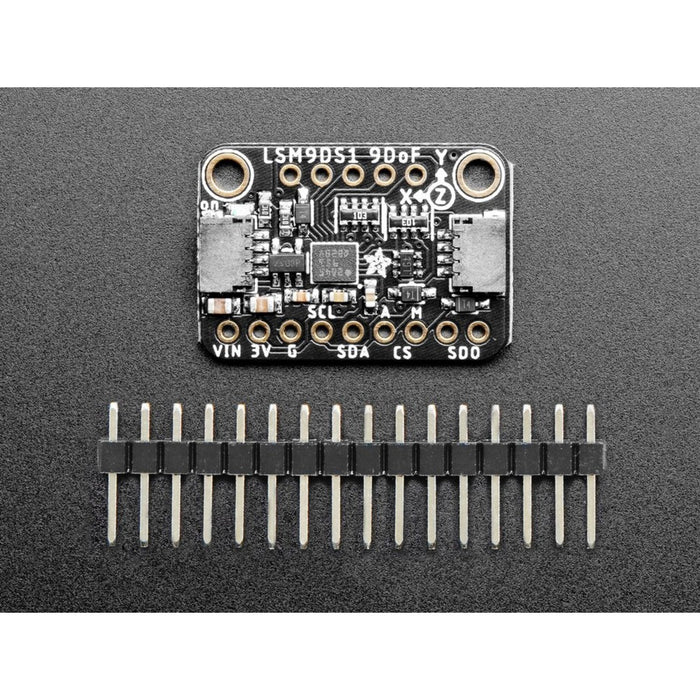 Adafruit 9-DOF LSM9DS1 Breakout Board - STEMMA QT / Qwiic