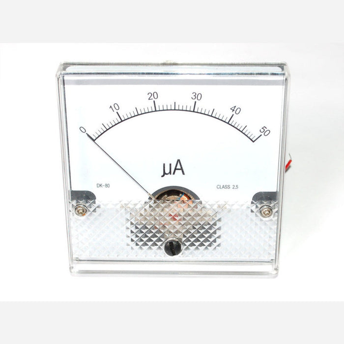 Analog panel meter [50uA]