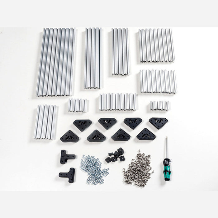 OpenBeam Advanced Precut Kit - Silver Aluminum