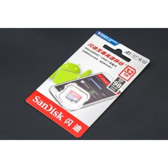 SD/MicroSD Memory Card (32GB Class10 SDHC with Adapter)