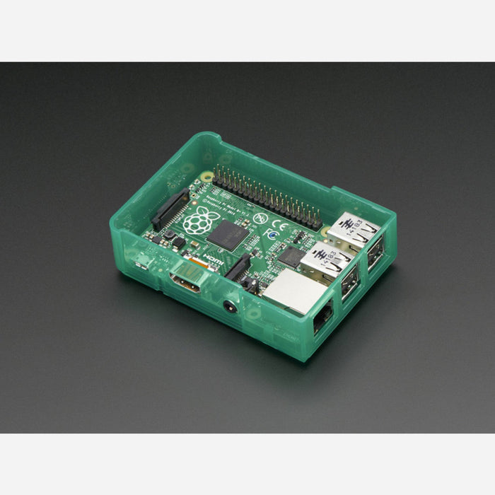 Pi Model B+ / Pi 2 / Pi 3 Case Base - Green