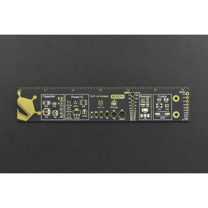 DFRobot PCB Engineering Ruler - Mini(6.3inches)