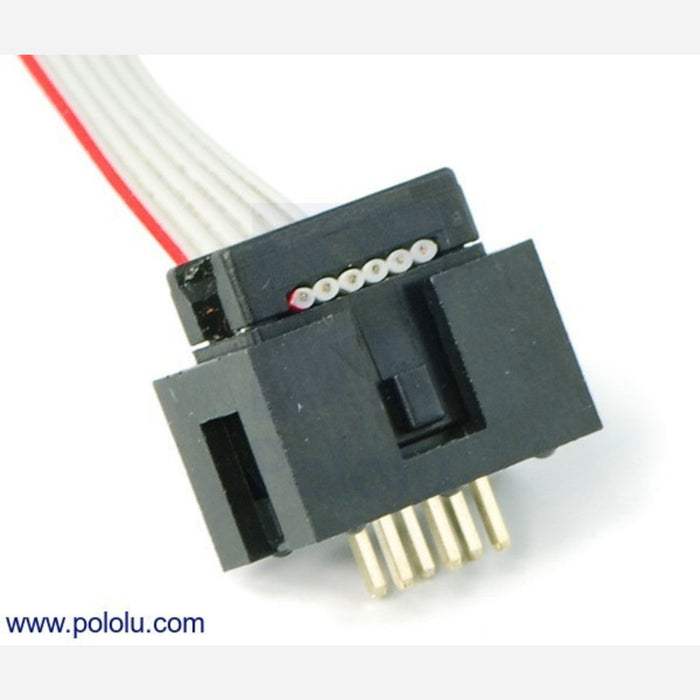 IDC socket: 2x3-Pin, 0.100 (2.54 mm) Female