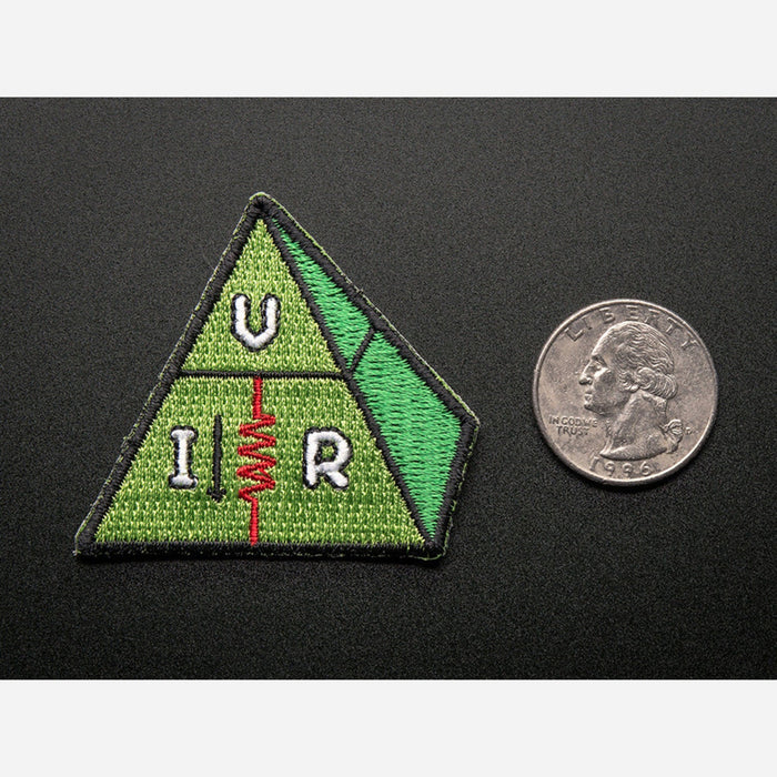 Ohms law, VIR - Skill badge, iron-on patch
