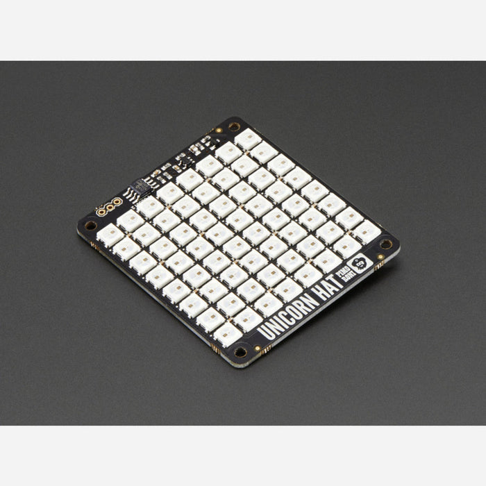 Pimoroni Unicorn Hat - 8x8 RGB LED Shield for Raspberry Pi A+/B+