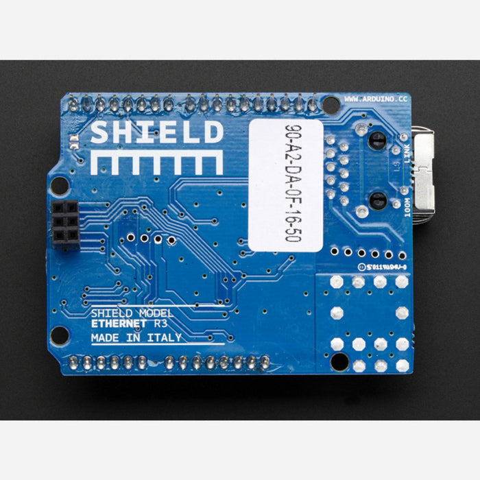 Arduino Ethernet shield R3 with micro SD connector - Assembled