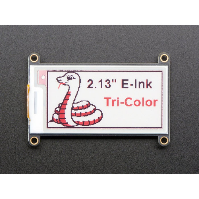 Adafruit 2.13 Tri-Color eInk / ePaper Display FeatherWing - Red Black White