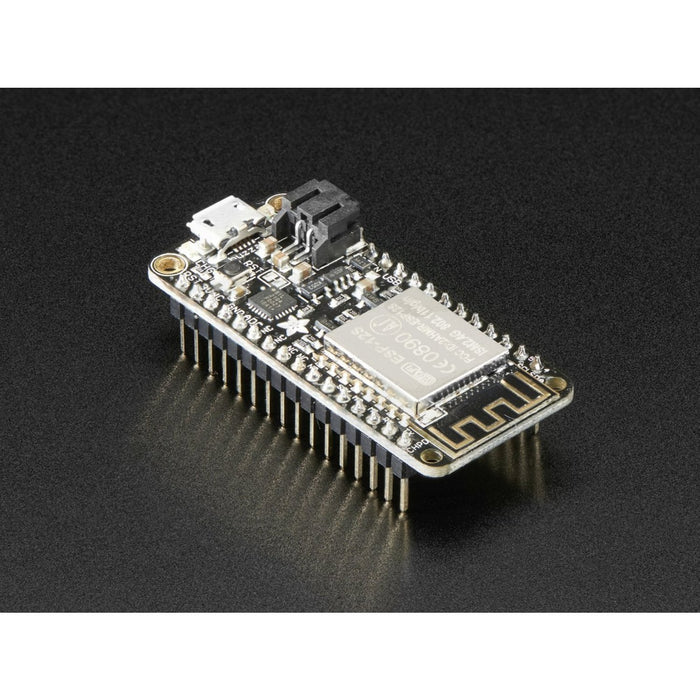 Assembled Adafruit Feather HUZZAH with ESP8266 WiFi With Headers