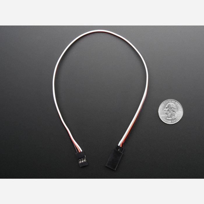 Servo Extension Cable - 30cm / 12 long -