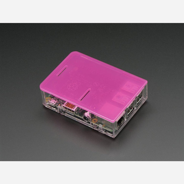 Pi Model B+ / Pi 2 / Pi 3 Case Base - Clear