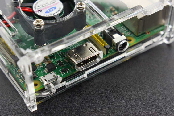 Transparent Acrylic Case for Pi B+/2B/3B