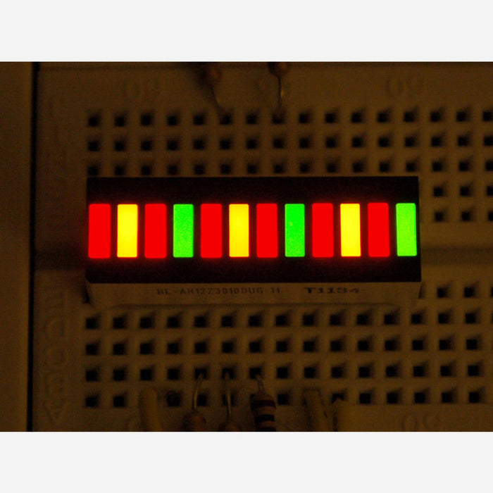 Bi-Color (Red/Green) 12-LED Bargraph