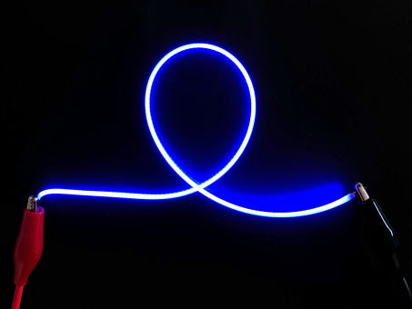 Flexible LED Filament 3V - Blue 130mm