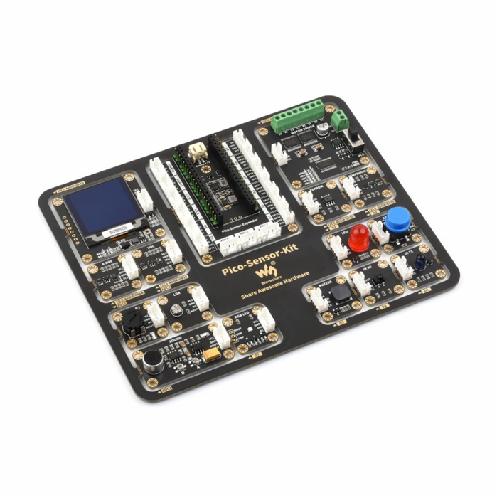 Raspberry Pi Pico Entry-Level Sensor Kit Board