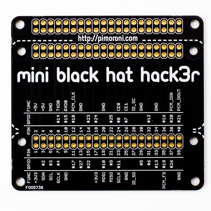 Mini Black HAT Hack3r - Fully Assembled