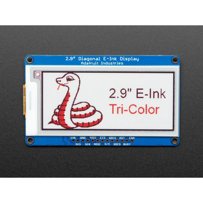 Adafruit 2.9 Red/Black/White eInk Display Breakout - THINK INK