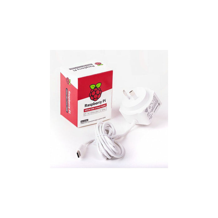 Raspberry Pi Power Supply USB-C 5V 15W (White)