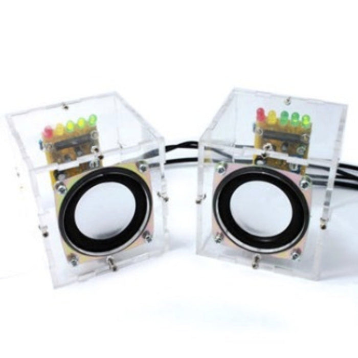 DIY Transparent Mini Amplifier Speaker Kit