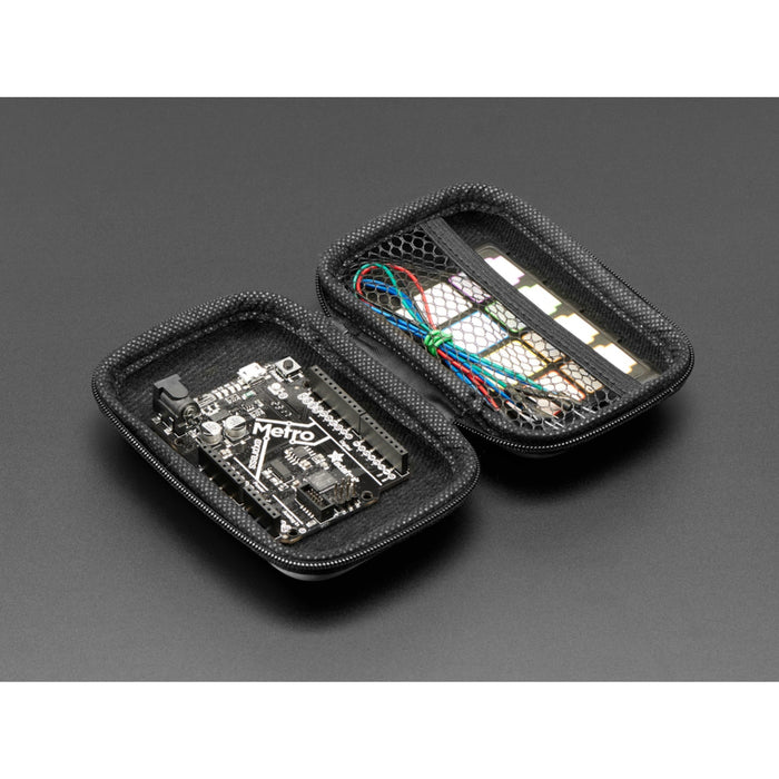 Maker-Friendly Zipper Case - Black