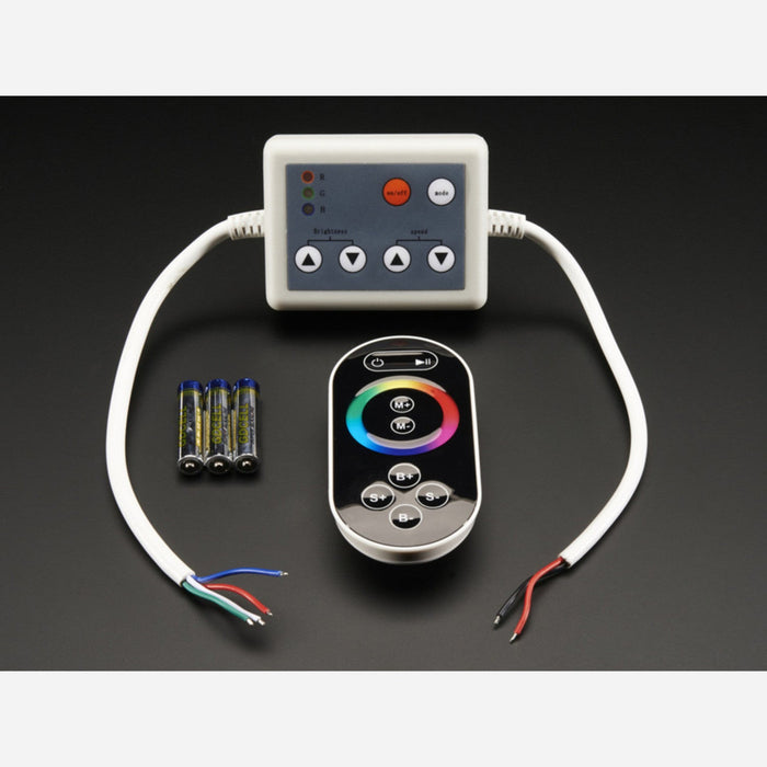 RF Touch Wheel Controller for Analog RGB LED Strips
